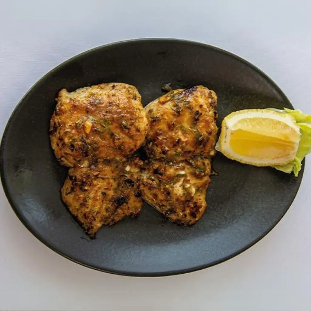 سمك فليه مشوي